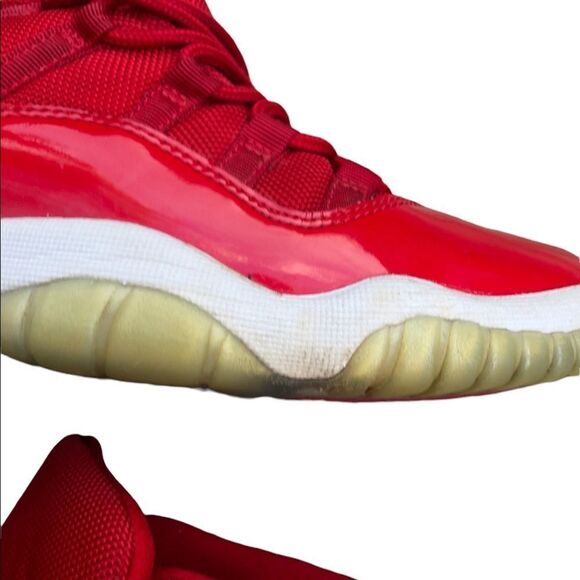 RARE 2017 air jordan 11 retro win like 96 size 8.5 - Picture 15 of 16